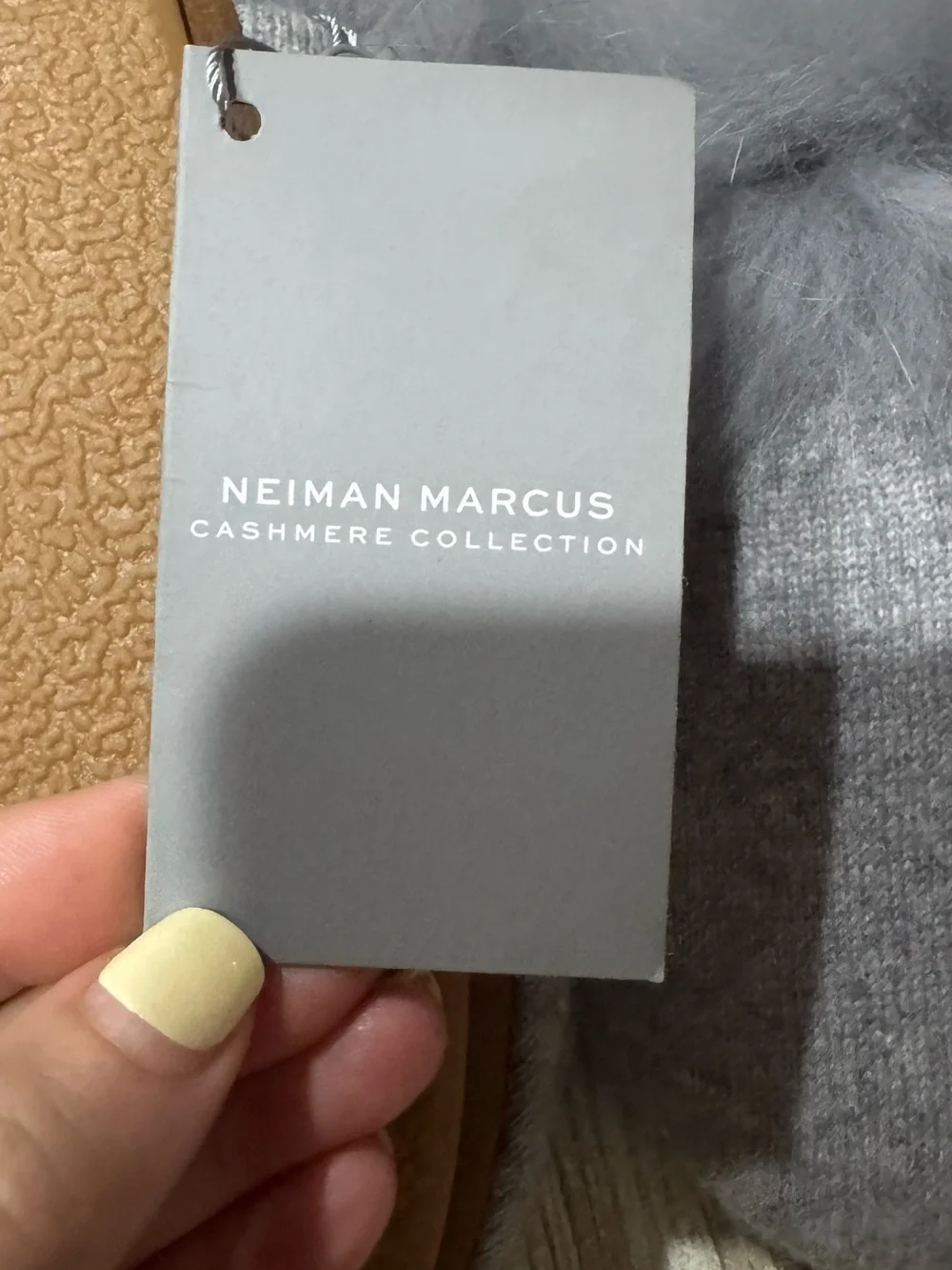 Cell phone case label